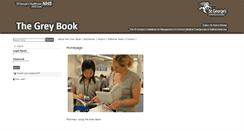 Desktop Screenshot of greybook.sgul.ac.uk